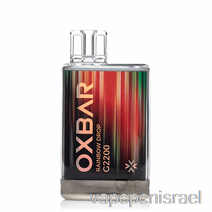 חד פעמי Vape Israel Oxbar G2200 טיפת קשת בענן חד פעמית